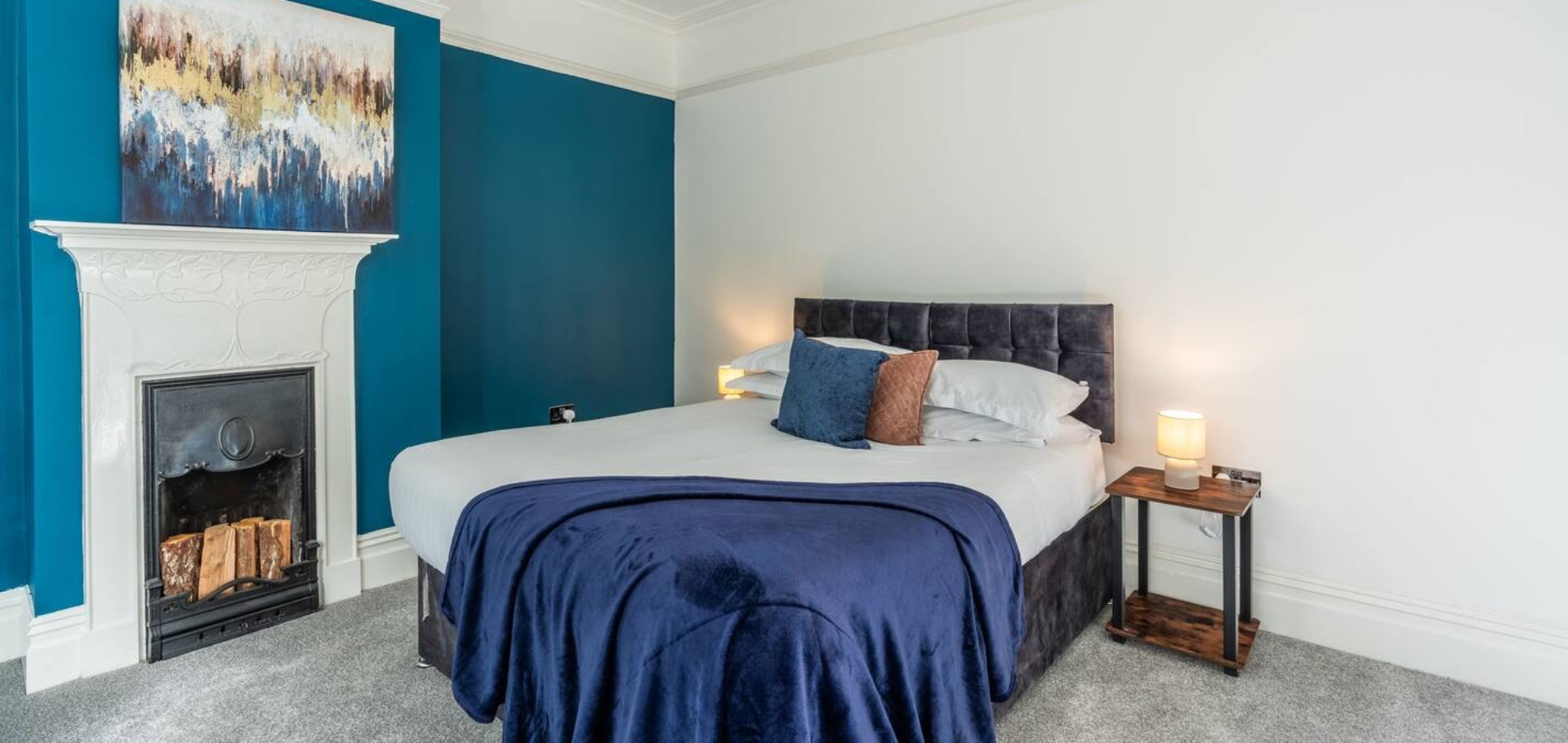 Spacious dining area in contractor property